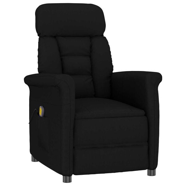 vidaXL Καρέκλα μασάζ Μαύρο 70.5 x 96.5 x 95 cm Τεχνητό δέρμα