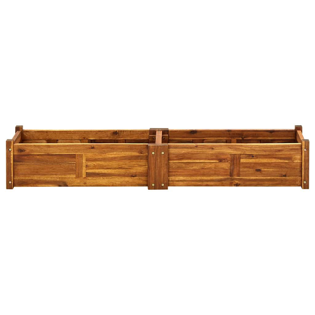 vidaXL Ζαρντινιέρα Υπερυψωμένη 150 x 30 x 25 εκ. από Ξύλο Ακακίας