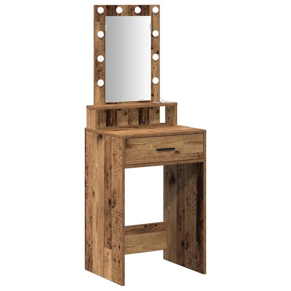 vidaXL Τραπέζι περιποίησης Καφέ 50 x 41 x 140 εκ. Επεξεργασμένο ξύλο