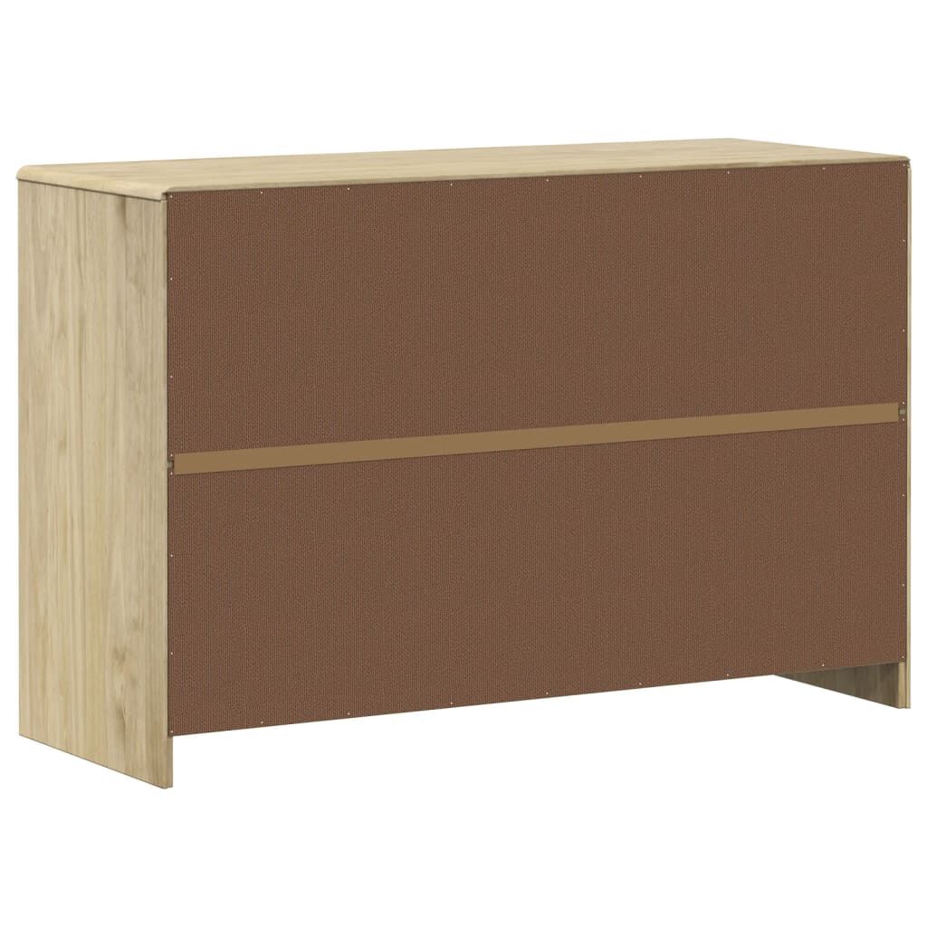 vidaXL Μπουφές SAUDA Δρυς 114x43x75,5 εκ. από Μασίφ Ξύλο Πεύκου