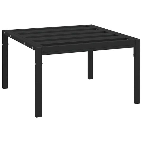 vidaXL Υποπόδια Κήπου 2 τεμ. 60x60x35 εκ Ατσάλι με Μαξιλάρια Χρ. Άμμου