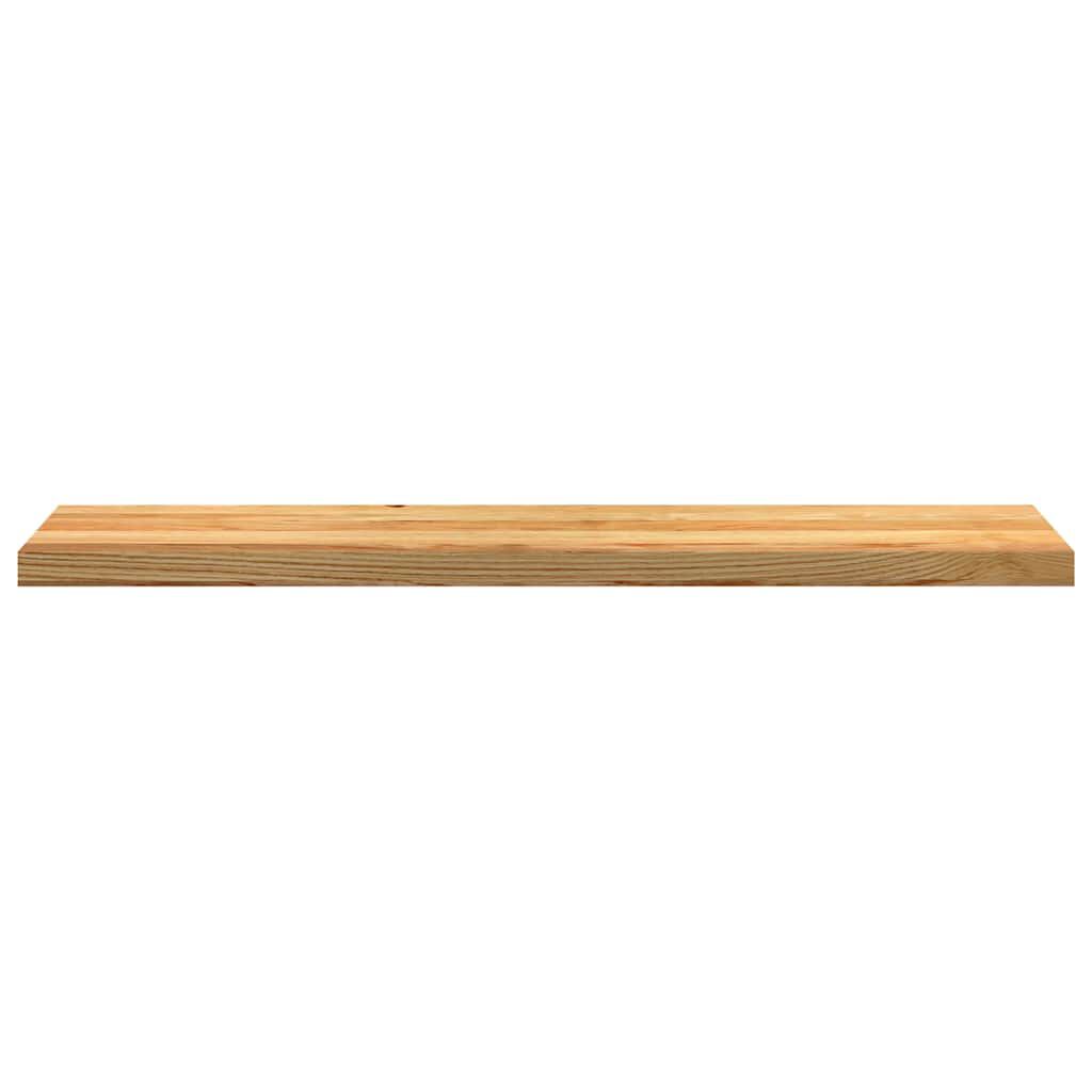 vidaXL Πατάκια Σκάλας 2 τεμ. Ανοιχτό Καφέ 120x30x2 cm Ξύλο Δρυός