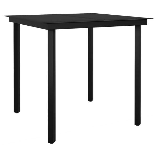 vidaXL Σέτ φαγητού για κήπο με μαξιλάρι 5 pcs Μπεζ συνθετικό ρατάν