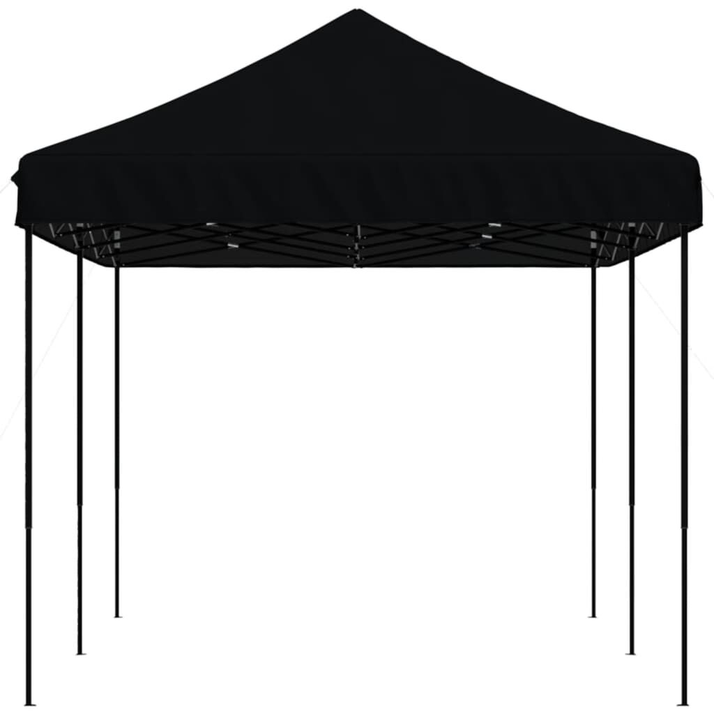 vidaXL Τέντα Εκδηλώσεων Πτυσσόμενη Pop-Up Μαύρο 580x292x315 εκ.