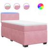 vidaXL &Kappa;&rho;&epsilon;&beta;ά&tau;&iota; Boxspring &mu;&epsilon; &Sigma;&tau;&rho;ώ&mu;&alpha; &Rho;&omicron;&zeta; 100x200 &epsilon;&kappa;. &Beta;&epsilon;&lambda;&omicron;ύ&delta;&iota;&nu;&omicron;