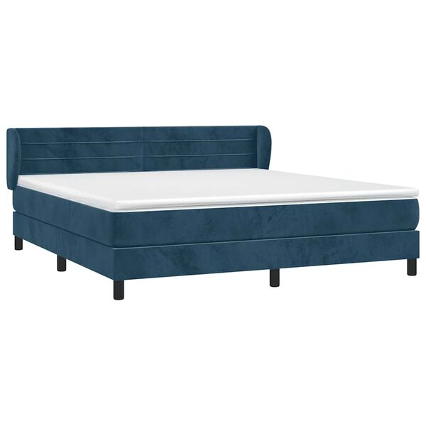 vidaXL &Kappa;&rho;&epsilon;&beta;ά&tau;&iota; Boxspring &mu;&epsilon; &Sigma;&tau;&rho;ώ&mu;&alpha; &Sigma;&kappa;&omicron;ύ&rho;&omicron; &Mu;&pi;&lambda;&epsilon; 180x200 &epsilon;&kappa;. &Beta;&epsilon;&lambda;&omicron;ύ&delta;&iota;&nu;&omicron;