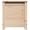 vidaXL Κουτί Αποθήκευσης 80 x 40 x 45,5 εκ από Μασίφ Ξύλο Πεύκου