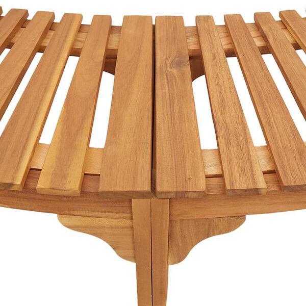 vidaXL Περίβλημα Τζακούζι Καφέ 252 x 112 x 55.5 εκ. Μασίφ ξύλο ακακίας