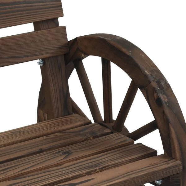 vidaXL Καρέκλα Κήπου 58 x 58 x 78,5 εκ. από Μασίφ Ξύλο Ελάτης