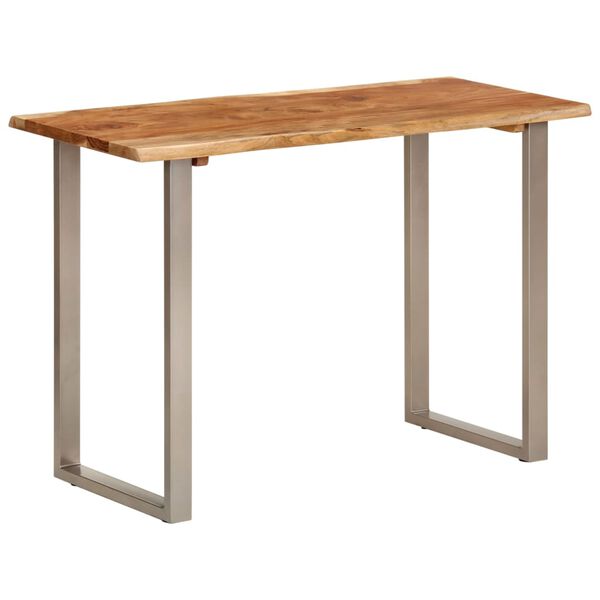 vidaXL Τραπεζαρία 110 x 50 x 76 εκ. από Μασίφ Ξύλο Ακακίας