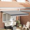 vidaXL Σκηνίτσα Αναδιπλούμενη Ανοιχτό γκρι 300 x 250 εκ