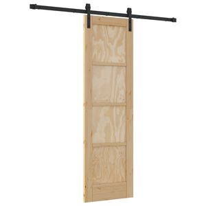 vidaXL &Sigma;&upsilon;&rho;ό&mu;&epsilon;&nu;&eta; &Pi;ό&rho;&tau;&alpha; 61 x 198,5 &epsilon;&kappa;. &Mu;&alpha;&sigma;ί&phi; &Xi;ύ&lambda;&omicron; &Pi;&epsilon;ύ&kappa;&omicron;&upsilon;