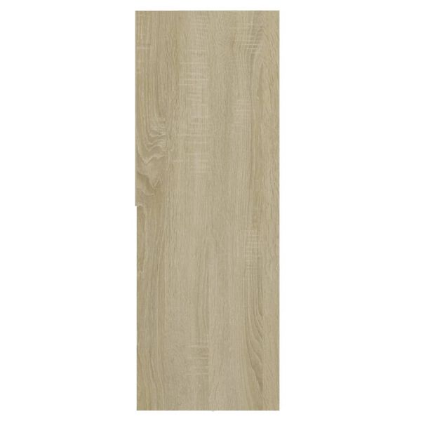vidaXL Βιβλιοθήκη Χρώμα Sonoma Δρυς 67x24x161 εκ. από Επεξ. Ξύλο