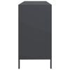 vidaXL Ντουλάπι Ανθρακί 135x39x73,5 εκ. από Χάλυβα Ψυχρής Έλασης