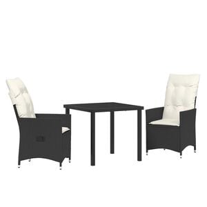 vidaXL &Sigma;έ&tau; &phi;&alpha;&gamma;&eta;&tau;&omicron;ύ &gamma;&iota;&alpha; &kappa;ή&pi;&omicron; &mu;&epsilon; &mu;&alpha;&xi;&iota;&lambda;ά&rho;&iota; 3 pcs &Mu;&alpha;ύ&rho;&omicron; &sigma;&upsilon;&nu;&theta;&epsilon;&tau;&iota;&kappa;ό &rho;&alpha;&tau;ά&nu;