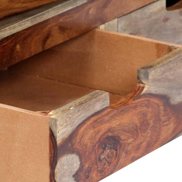 vidaXL Έπιπλο Τηλεόρασης 130 x 30 x 40 εκ. από Μασίφ Ξύλο Ακακίας