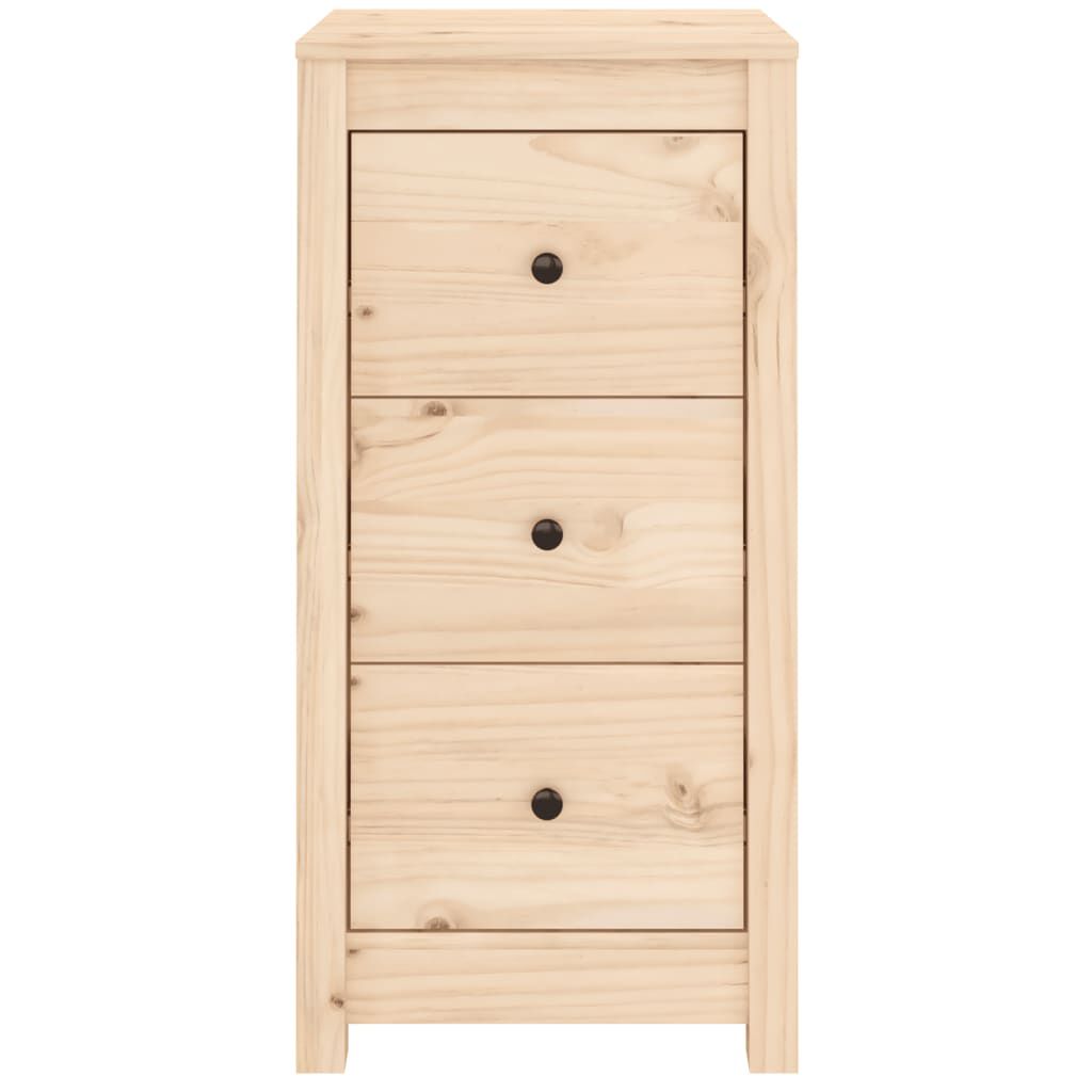 vidaXL Ντουλάπια 2 τεμ. 40x35x80 εκ. από Μασίφ Ξύλο Πεύκου