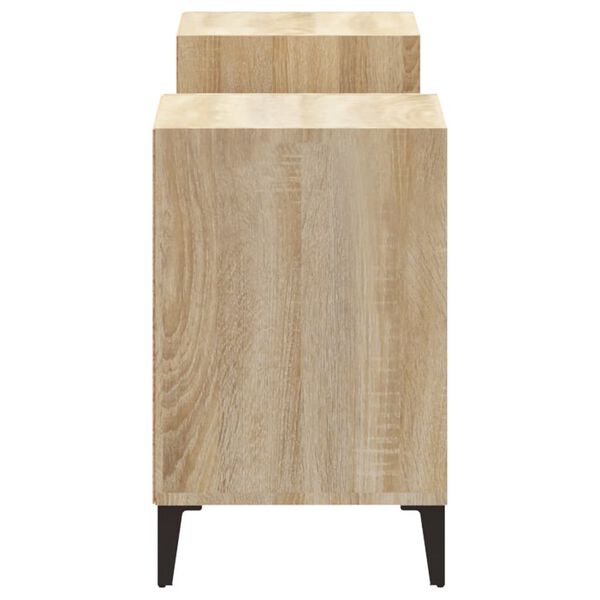 vidaXL Έπιπλο Τηλεόρασης Sonoma Δρυς 160x35x55 εκ. Επεξ. Ξύλο