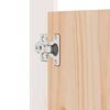 vidaXL Πόρτες Κουζίνας Εξ. Χώρου Λευκές 50x9x82 εκ Μασίφ Ξύλο Πεύκου