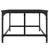 vidaXL Τραπεζάκι Σαλονιού Μαύρο 100x50x35 εκ. από Επεξεργασμένο Ξύλο
