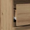vidaXL Κομοδίνο Αρτισιανή Δρυς 40x35x62,5 εκ. από Επεξεργασμένο Ξύλο