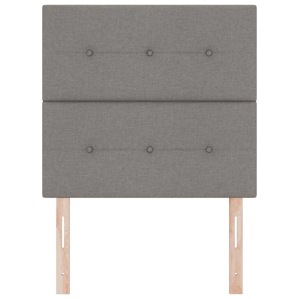 vidaXL Κεφαλάρι με κεφαλάρι Taupe 100 cm ύφασμα