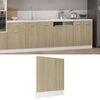 vidaXL Πλαίσιο Πλυντηρίου Πιάτων "Lyon" Sonoma Δρυς 59,5x3x67 εκ. από Τεχνητό Ξύλο