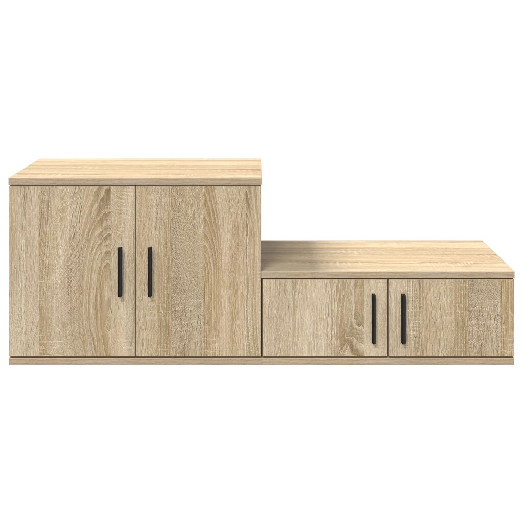 vidaXL Ντουλάπα Αποθήκευσης Σονομά Οξιά 103x41x40 εκ. Ξύλινη Κατασκευή