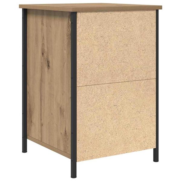 vidaXL Κομοδίνο 2 pcs artisan δρυς 40 x 42 x 60 εκ. Επεξεργασμένο ξύλο