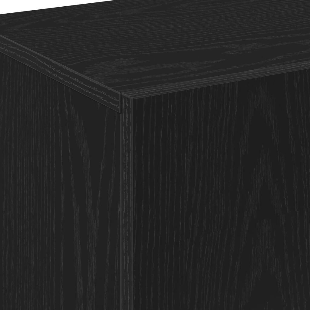 vidaXL Υψηλός ντουλάπι σε Μαύρη Δρυς, 70x31x115 εκ, Φτιαγμένο από Επεξεργασμένο Ξύλο