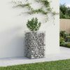 vidaXL &Alpha;&nu;&alpha;&sigma;&eta;&kappa;&omega;&mu;έ&nu;&omicron; &kappa;&rho;&epsilon;&beta;ά&tau;&iota; gabion &Alpha;&sigma;&eta;&mu;ί 50 x 50 x 80 cm