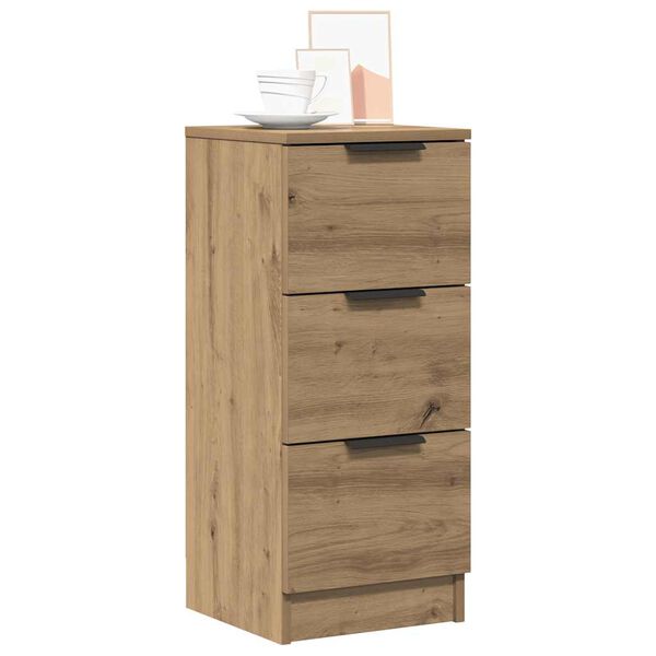 vidaXL Sideboards 2 τεμάχια Artisan Oak 30x30x70cm Κατασκευασμένο ξύλο