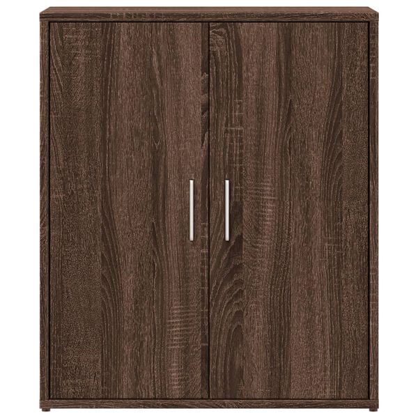 vidaXL Βοηθητικό Ντουλάπι Καφέ Δρυς 60x31x70εκ. από Επεξεργασμένο Ξύλο
