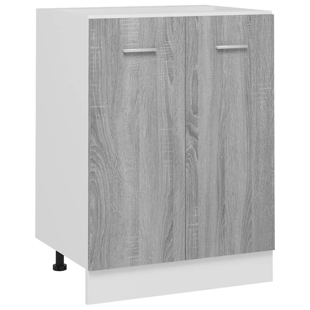 vidaXL Ντουλάπι Lyon Γκρι Sonoma 60 x 46 x 81,5εκ. Επεξεργασμένο Ξύλο