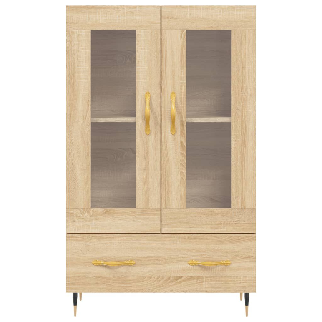 vidaXL Ντουλάπα Sonoma Δρυς 69,5 x 31 x 115 εκ. από Επεξεργασμένο Ξύλο