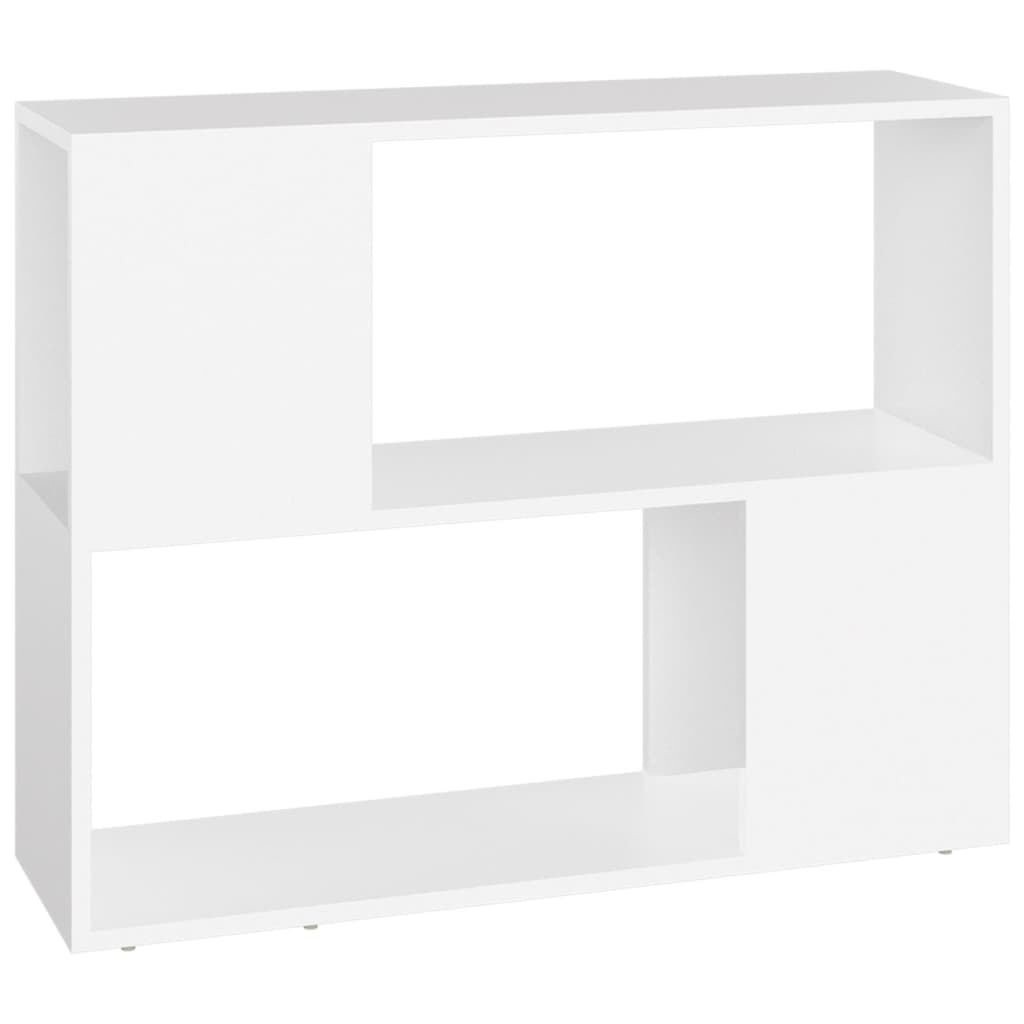 vidaXL Έπιπλο Τηλεόρασης Λευκό 80 x 24 x 63 εκ. από Επεξ. Ξύλο