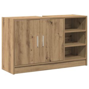 vidaXL &Nu;&tau;&omicron;&upsilon;&lambda;ά&pi;&iota; &Mu;&pi;ά&nu;&iota;&omicron;&upsilon; &mu;&epsilon; &rho;ά&phi;&iota; &mu;&epsilon; &pi;ό&rho;&tau;&alpha; Artisan Oak 90 x 29 x 55 &epsilon;&kappa;.