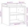 vidaXL Πάγκος διαδρόμου "SANDNES" 45x40x50 εκ.Πεύκο μασίφ ξύλο