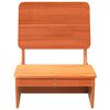 vidaXL Καρέκλα κήπου Wax Brown 60x64x70,5 cm Στερεό ξύλο πεύκο