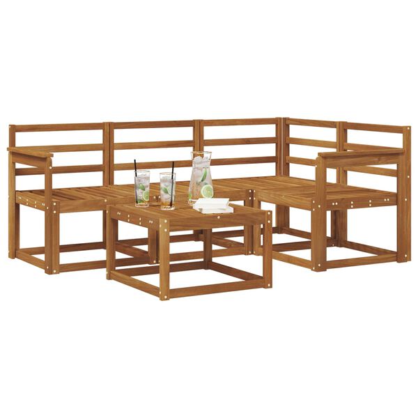 vidaXL &Sigma;&epsilon;&iota;&rho;ά &Kappa;&alpha;&nu;&alpha;&pi;έ &Epsilon;&xi;&omega;&tau;&epsilon;&rho;&iota;&kappa;&omicron;ύ 5 pcs &Phi;&upsilon;&sigma;&iota;&kappa;ό &Sigma;&tau;&epsilon;&rho;&epsilon;ό &Xi;ύ&lambda;&omicron; &Alpha;&kappa;&alpha;&kappa;ί&alpha;&sigmaf;