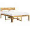 vidaXL &Delta;&iota;&pi;&lambda;ό &Kappa;&rho;&epsilon;&beta;ά&tau;&iota; &mu;&epsilon; &Kappa;&epsilon;&phi;&alpha;&lambda;ά&rho;&iota; ROSTOCK &Lambda;&epsilon;&upsilon;&kappa;ό 120 x 200 cm