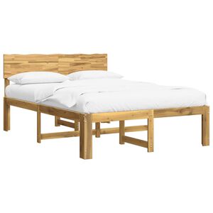 vidaXL &Delta;&iota;&pi;&lambda;ό &Kappa;&rho;&epsilon;&beta;ά&tau;&iota; &mu;&epsilon; &Kappa;&epsilon;&phi;&alpha;&lambda;ά&rho;&iota; ROSTOCK &Lambda;&epsilon;&upsilon;&kappa;ό 120 x 200 cm