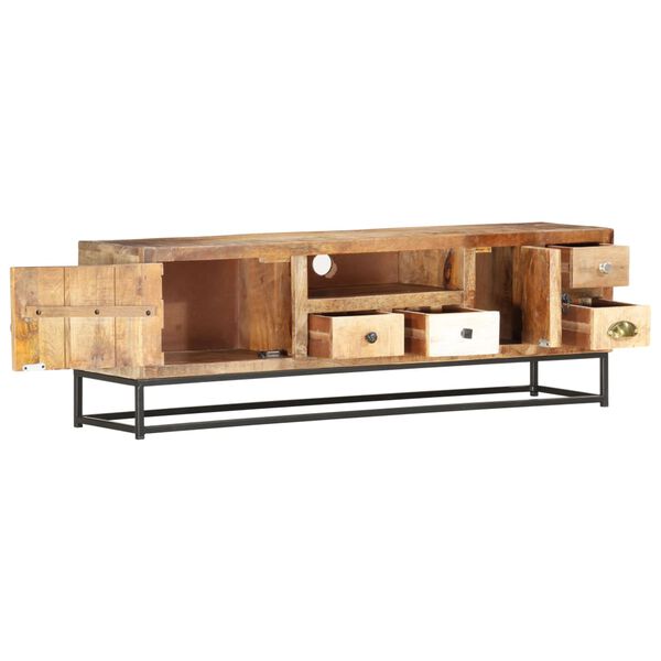 vidaXL Έπιπλο Τηλεόρασης 120 x 30 x 40 εκ. από Μασίφ Ανακυκλωμένο Ξύλο