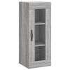 vidaXL Μπουφές Sonoma Γκρι 34,5 x 34 x 180 εκ. από Επεξεργασμένο Ξύλο