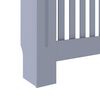 vidaXL Κάλυμμα Καλοριφέρ Ανθρακί 152 x 19 x 81,5 εκ. από MDF