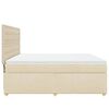 vidaXL &Kappa;&rho;&epsilon;&beta;ά&tau;&iota; Boxspring &mu;&epsilon; &Sigma;&tau;&rho;ώ&mu;&alpha; &Kappa;&rho;&epsilon;&mu; 180x200 &epsilon;&kappa;. &Upsilon;&phi;&alpha;&sigma;&mu;ά&tau;&iota;&nu;&omicron;