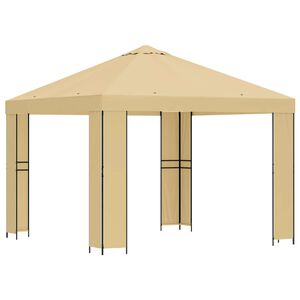 vidaXL &Kappa;&iota;ό&sigma;&kappa;&iota; 3 x 3 m &Kappa;&rho;&epsilon;&mu; &Pi;&omicron;&lambda;&upsilon;&epsilon;&sigma;&tau;έ&rho;&alpha;&sigmaf; &kappa;&alpha;&iota; &Chi;ά&lambda;&upsilon;&beta;&alpha;&sigmaf; 190 gsm