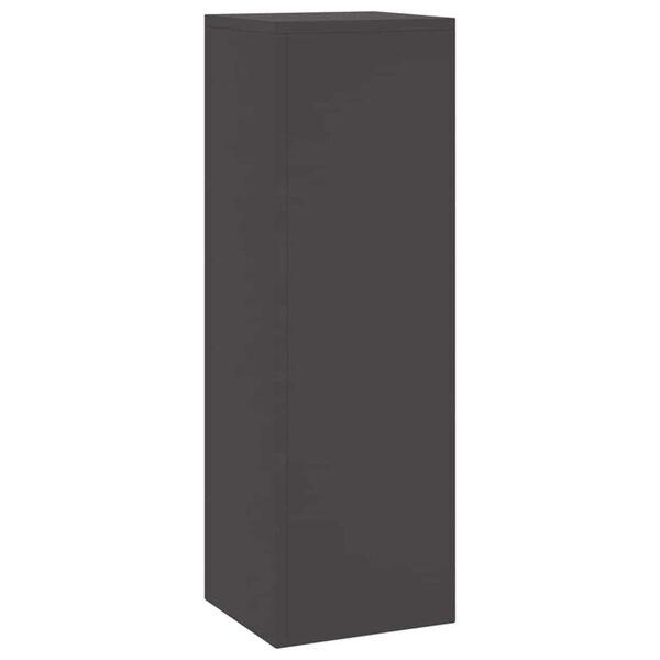 vidaXL Στήριξη φυτών 2 pcs Μαύρο 24 x 24 x 75 εκ. Ατσάλι