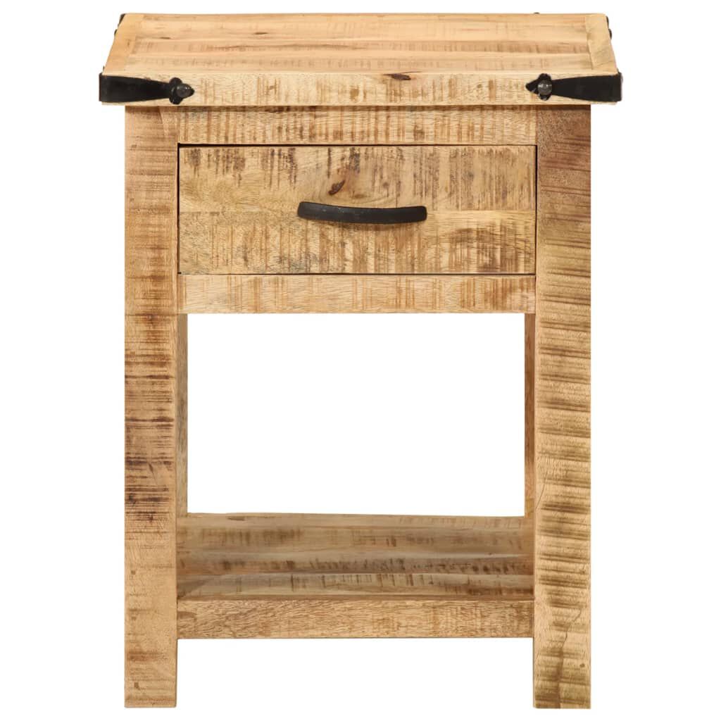 vidaXL Κομοδίνο 40 x 40 x 50 εκ. από Μασίφ Ξύλο Μάνγκο