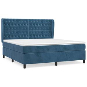 vidaXL &Kappa;&rho;&epsilon;&beta;ά&tau;&iota; Boxspring &mu;&epsilon; &Sigma;&tau;&rho;ώ&mu;&alpha; &Sigma;&kappa;&omicron;ύ&rho;&omicron; &Mu;&pi;&lambda;&epsilon; 160x200 &epsilon;&kappa;. &Beta;&epsilon;&lambda;&omicron;ύ&delta;&iota;&nu;&omicron;